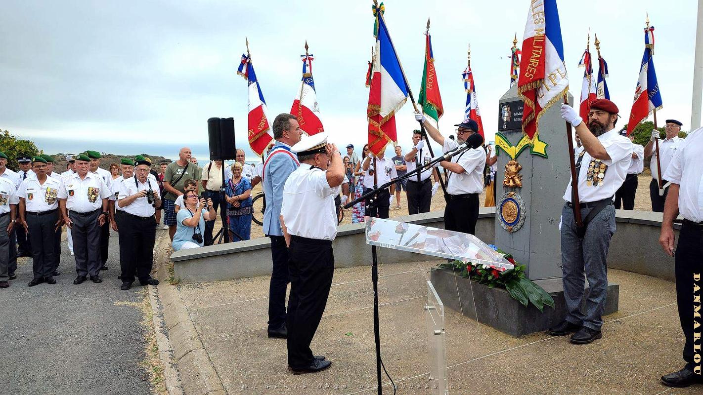 1 Cap Agde - 15 Aout 2023 -  Stele Medailles Militaires - Anniversaire 60 ans (34).jpg